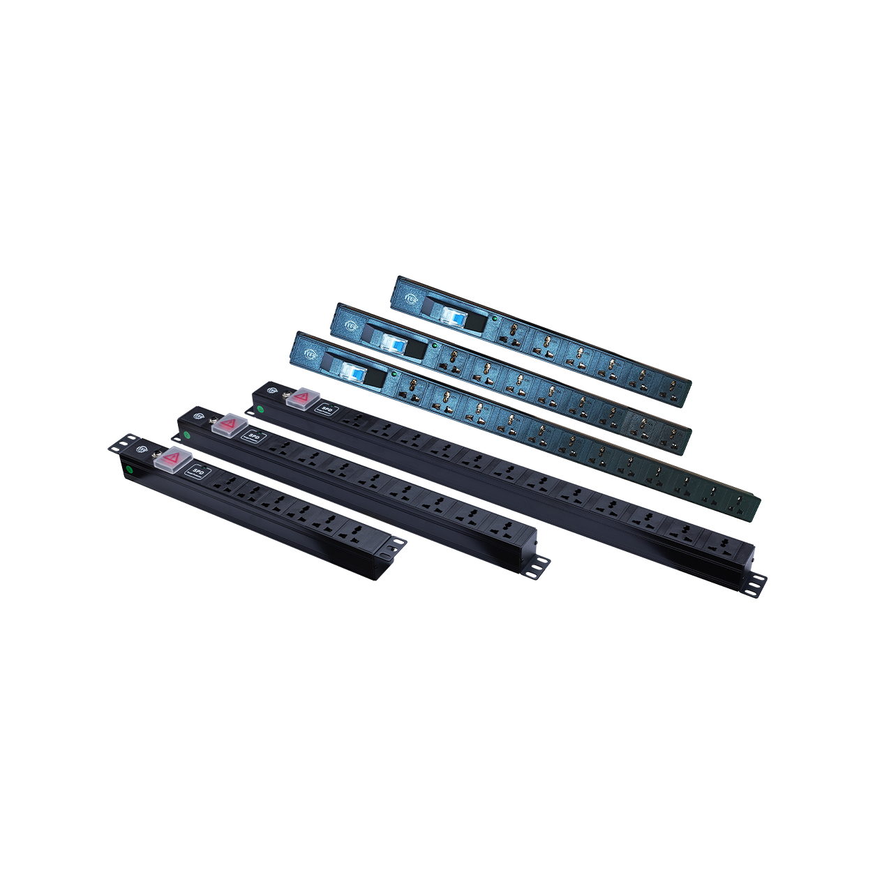 Power Distribution Unit (PDU) สีดำ