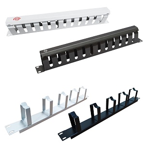 Cable Management, Cable Management Panel With Cover