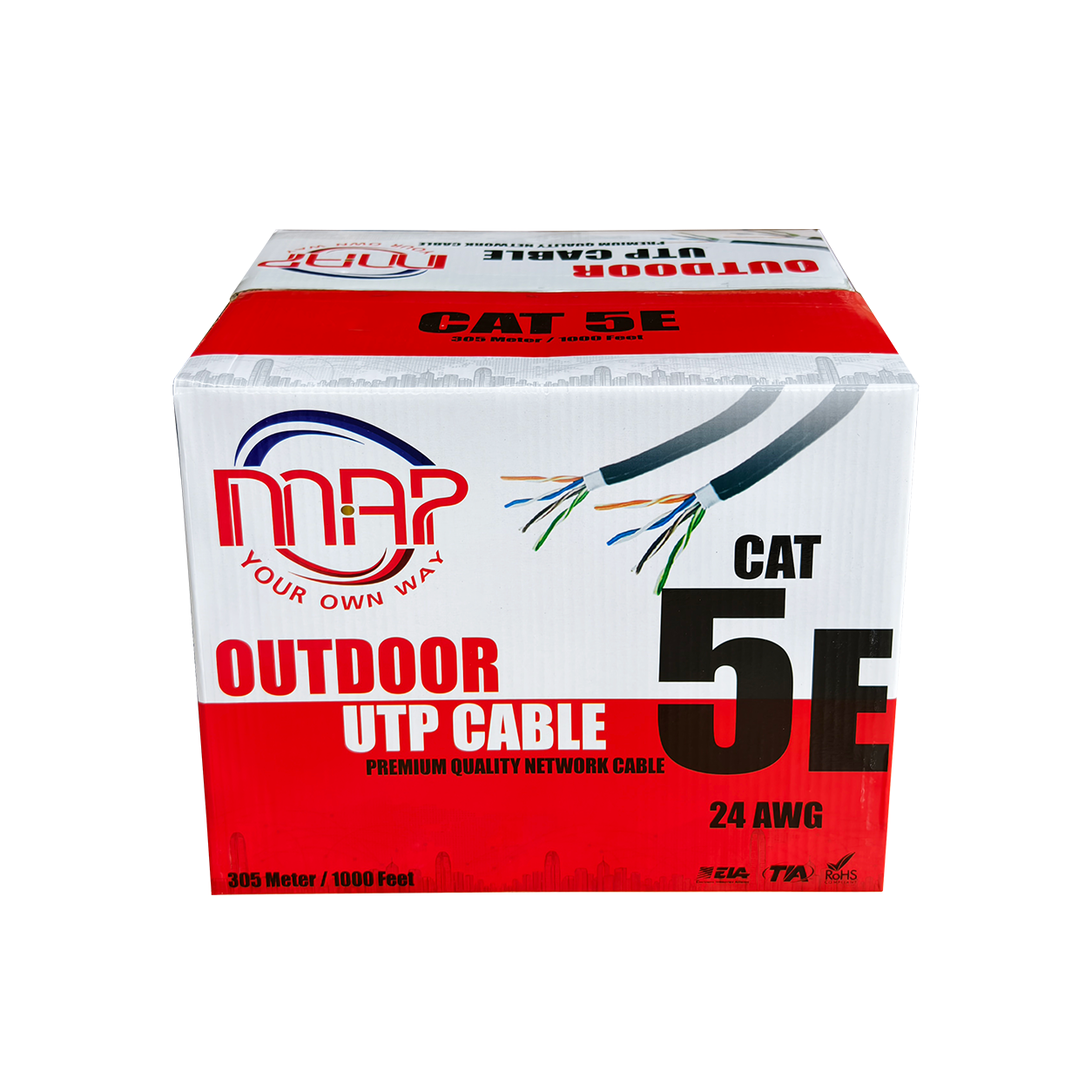 (OC5E-8305) Outdoor Lan Cable CAT5E 305M