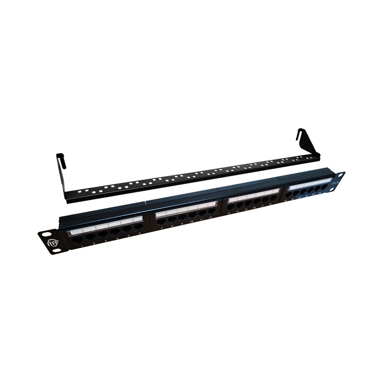 Patch Panel  24 Port UTP CAT5E(PU-5E024), CAT6(PU-6024)
